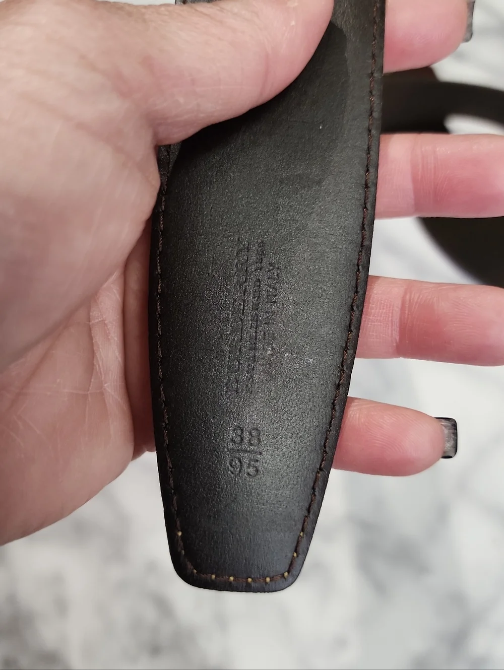 Authentic Nova Check Burberry Belt Fits 33"-37" - Picture 6 of 7